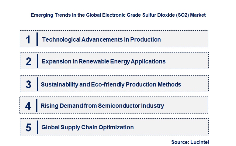 Emerging Trends in the Electronic Grade Sulfur Dioxide (SO2) Market